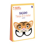 Masque 3D à monter Tigre