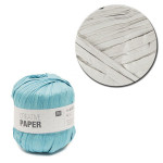 Creative Paper - Papier à crocheter - Argent - 55 m
