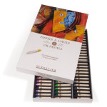 Pastels à l'huile assortiment Universels de 72 pièces