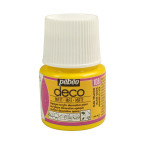 Peinture acrylique P.BO deco mate 45ml - 108 - Jaune soleil