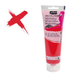 Peinture acrylique decoCrème 120 ml - 009 Rouge volcanique