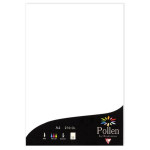 Papier  faire part Pollen A4 210g par 25 couleurs variées - Blanc