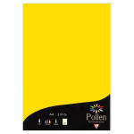 Papier  faire part Pollen A4 210g par 25 couleurs variées - Jaune Soleil