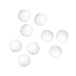 Pompons 15mm set de 60 - Blanc