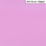 Feuille de papier Maya 50 x 70 cm 120 g/m² - Lilas