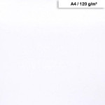 Feuille de papier Maya A4 21 x 29,7 cm 120 g/m² - vendu à la feuille - Blanc