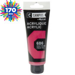 Peinture acrylique étude Raphaël / Campus 100ml - Ton rouge de cadmium clair