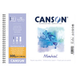 Canson - Cahier à dessin spiralé - 50 feuilles - A4 - 120G - blanc Pas Cher