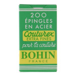 Epingles 30 mm Couturex extra-fines n°4 par 200