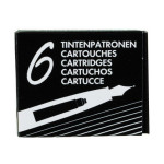 Boîte de 6 cartouches noires courtes