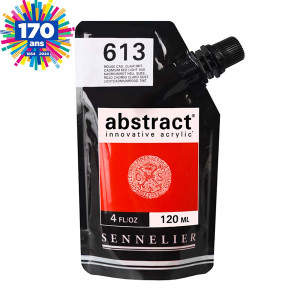 Peinture acrylique fine Abstract 120 ml - 029 Iridescent argent *** T