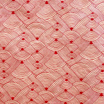 Papier Lokta 50 x 75 cm Rouge & Blanc 8