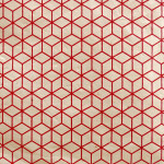Papier Lokta 50 x 75 cm Rouge & Blanc 10