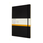 Carnet de notes Classic souple ligné A4 cm Noir