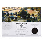 Papier Pastel Card Pochette Noir anthracite 6F 30 x 40 cm