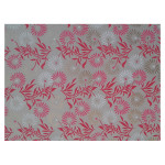 Papier indien 50 x 70 cm 120 g/m² Fluide rose Blanc & Or