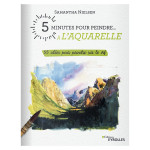 Livre 5 minutes pour peindre à l'aquarelle