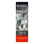 Crayon graphite aquarellable Technalo 7 pièces